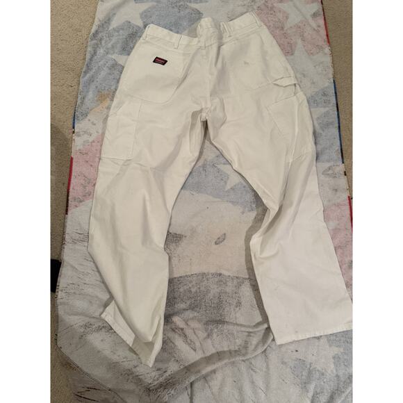 Wrangler Workwear Carpenter Jean Relaxed Utility Pants Durable White Men 38x32 - Picture 3 of 7